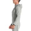 imageBROKIG Mens WindBreak Lightweight Running Jackets with Zip Pocket Workout Track Hoodie Athletic Gym Sweatshirts MenLight Grey