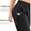 imageBROKIG Womens Lightweight Joggers PantsCasual Gym Running Workout Sweatpants with PocketsBlack