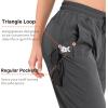 imageBROKIG Womens Lightweight Joggers PantsCasual Gym Running Workout Sweatpants with PocketsDark Gray