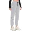 imageBROKIG Womens Lightweight Joggers PantsCasual Gym Running Workout Sweatpants with PocketsLight Gray