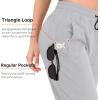 imageBROKIG Womens Lightweight Joggers PantsCasual Gym Running Workout Sweatpants with PocketsLight Gray