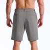 image:imageBROKIG Mens AdiArmor Golf Shorts 9 Stretch Lightweight Casual Dress Shorts for Men with 5 Pockets Quick DryBlackdark Gray