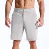 image:imageBROKIG Mens AdiArmor Golf Shorts 9 Stretch Lightweight Casual Dress Shorts for Men with 5 Pockets Quick DryLight Gray
