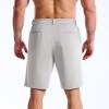 image:imageBROKIG Mens AdiArmor Golf Shorts 9 Stretch Lightweight Casual Dress Shorts for Men with 5 Pockets Quick DryLight Gray