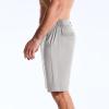 image:imageBROKIG Mens AdiArmor Golf Shorts 9 Stretch Lightweight Casual Dress Shorts for Men with 5 Pockets Quick DryLight Gray