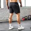 image:imageBROKIG Mens LightArmor Gym Shorts with PocketFitted Quick Dry 5 Inch Inseam Athletic Shorts for Workout ExerciseLight Grey