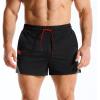 image:imageBROKIG Mens LightArmor Training Gym Shorts with Zip Pocket3 Quick Dry Cooling Summer Running Shorts for Beach WorkoutBlackBlackNavy
