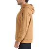 image:imageBROKIG Mens Armzip Casual Hoodie PulloverWaffle Knit Long Sleeve Warm Jacquard Loose Lounge Hooded SweatshirtsYellow