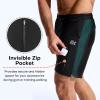 image:imageBROKIG Mens LightArmor Workout Shorts with Zip Pockets Quick Dry Breathable Tennis Running Short for Gym AthleticBlack