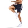 image:imageBROKIG Mens LightArmor Workout Shorts with Zip Pockets Quick Dry Breathable Tennis Running Short for Gym AthleticNavy Blue