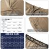 image:imageBROKIG Mens Lightweight Gym Shorts with Zip PocketStretch Fitted Quick Dry Athletic Shorts Men for Workout ExerciseKhaki