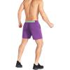 image:imageBROKIG Mens Lightweight Gym Shorts with Zip PocketStretch Fitted Quick Dry Athletic Shorts Men for Workout ExercisePurple
