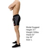 image:imageBROKIG Mens 5 Gym Bodybuilding Shorts Running Workout Lightweight Shorts Elastic Waistband with PocketsClassic Black