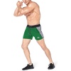 image:imageBROKIG Mens 5 Gym Bodybuilding Shorts Running Workout Lightweight Shorts Elastic Waistband with PocketsClassic Green