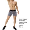 image:imageBROKIG Mens 5 Gym Bodybuilding Shorts Running Workout Lightweight Shorts Elastic Waistband with PocketsClassic Grey