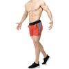 image:imageBROKIG Mens 5 Gym Bodybuilding Shorts Running Workout Lightweight Shorts Elastic Waistband with PocketsClassic Orange