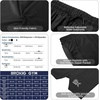 image:imageBROKIG Mens DriLite Workout Running ShortsStretch Bodybuilding Fitted Athletic Lightweight Tennis Shorts Zip PocketBlack