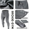 image:imageBROKIG Mens Zip Joggers Casual Gym Workout Track Pants2 Pack Blackdark Grey