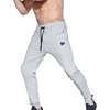 image:imageBROKIG Mens Zip Joggers Casual Gym Workout Track Pants2 Pack Blacklight Grey