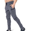 image:imageBROKIG Mens Zip Joggers Casual Gym Workout Track Pants2 Pack Blackshadow Grey