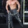 image:imageBROKIG Mens Zip Joggers Casual Gym Workout Track Pants2 Pack Dark Greylight Grey