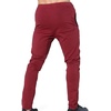 image:imageBROKIG Mens Zip Joggers Casual Gym Workout Track PantsBurgundy