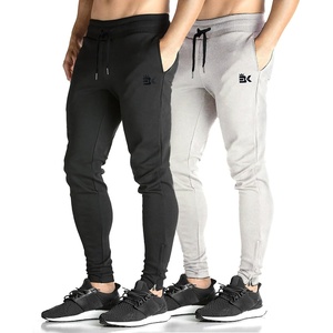 image:imageBROKIG Mens Zip Joggers Casual Gym Workout Track Pants2 Pack Blacklight Grey
