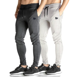 image:imageBROKIG Mens Zip Joggers Casual Gym Workout Track Pants2 Pack Dark Greylight Grey