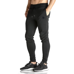 image:imageBROKIG Mens Zip Joggers Casual Gym Workout Track PantsBlack