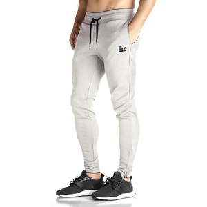 image:imageBROKIG Mens Zip Joggers Casual Gym Workout Track PantsHeather Grey