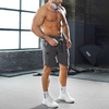 image:imageBROKIG Mens ZipSlim Workout Athletic Gym Running Shorts  Irregular HemCloser Back Zip PocketTrainingSportsBodybuildingMoisture WickingComfortable Cotton Polyester BlendBlack