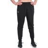 image:imageBROKIG Mens Workout Running Sweatpants Gym Jogger Pants Tapered Sweat Pants  Carrot Fit Ankle Cuffs Design Deep Zip PocketAthletic Sweat PantsCotton Polyester BlendElastic Waistband with DrawstringBlack