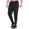image:imageBROKIG Mens Workout Running Sweatpants Gym Jogger Pants Tapered Sweat Pants  Carrot Fit Ankle Cuffs Design Deep Zip PocketAthletic Sweat PantsCotton Polyester BlendElastic Waistband with DrawstringBlackdark Gray