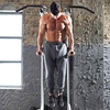 image:imageBROKIG Mens Workout Running Sweatpants Gym Jogger Pants Tapered Sweat Pants  Carrot Fit Ankle Cuffs Design Deep Zip PocketAthletic Sweat PantsCotton Polyester BlendElastic Waistband with DrawstringDark Gray
