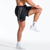 image:imageBROKIG Mens Workout Athletic Lightweight Stretch Gym Shorts  DriArmorRunning5 Inch Inseam ShortSide Breathable Mesh PanelsDeep Mesh Zip PocketLeg Enhancing SeamSplitLegQuick DryBlack