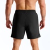 image:imageBROKIG Mens Lightweight Gym Workout Running Stretch Shorts  AdiArmor7 Inch InseamQuick DryStretchDeep Mesh PocketsAthletic FitNylon Spandex BlendReflective lineComfortableSportBlack