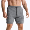image:imageBROKIG Mens Slim Fit Performance Athletic Gym Shorts 7 Inch  ZeroArmor AntiChafingPremium Breathable Casual Comfort Zipper Pocket Cotton Shorts for Workout Running LoungingDark Grey