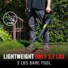 imageMZK Cordless Leaf Blower20V Battery Powered Leaf Blower for Lawn Care Electric Lightweight Mini Hand BlowerBattery ampamp Charger Included for Blowing Leaves Patio Cleaning Lawn Care and Dust20Ah Battery