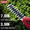 imageMZK 20V Cordless Hedge Trimmer Electric Shrub Trimmer Grass Shears Handheld Grass Cutter Hedge Shear for Garden Lawn20Ah Battery and Charger IncludedHT08D1072V