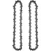 imageMZK Mini Chainsaw replacement chains 2 Pack