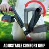 image:imageMZK 20V 12 Cordless String Trimmer Grass TrimmerampEdger with 8 Replacement Spools Battery Powered Weed Trimmer with Auto Line Feed for Garden Lawn2  2AH Battery and Charger IncludedST12D07Red Black