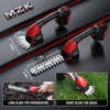 image:imageMZK 2in1 20V Pole Mini Hedge Trimmer amp Grass Shear 13ft Reach Electric Hedge Trimmer with Extension Pole MultiAngle 2Batteries and Charger Included 13FT13ft 2batteries