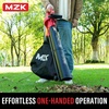 image:imageMZK 3in1 Electric Leaf Blower Vacuum Mulcher Corded  Blows vacuums and mulches leaves with 460 CFM airflow and 40L bag for gardens yards and walkwaysRed