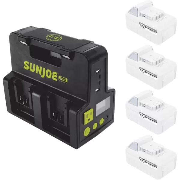 Generator Generator w/ (4) 5.0Ah Battery