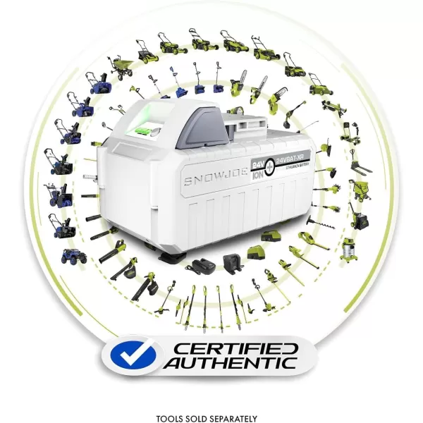 Snow Joe CERTIFIED AUTHENTIC 24V-2AMP-SK1R Rapid Starter Kit 