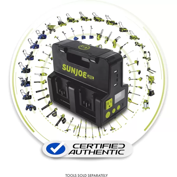 Snow Joe CERTIFIED AUTHENTIC 24V-2AMP-SK1R Rapid Starter Kit 