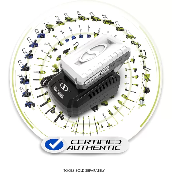 Snow Joe CERTIFIED AUTHENTIC 24V-2AMP-SK1R Rapid Starter Kit 