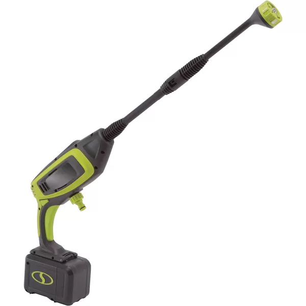 Sun Joe 24V-PP350-LTE-P1 24-Volt IONMAX Power Cleaner Kit, W/ 2.0-Ah Battery + Charger, Water Siphon Hose, Utility Brush, and more, Portable Cleaning On-The-Go)