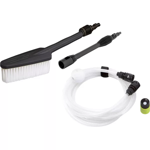 Sun Joe 24V-PP350-LTE-P1 24-Volt IONMAX Power Cleaner Kit, W/ 2.0-Ah Battery + Charger, Water Siphon Hose, Utility Brush, and more, Portable Cleaning On-The-Go)