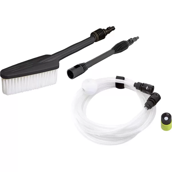 Sun Joe 24V-PP350-LTE-P1 24-Volt IONMAX Power Cleaner Kit, W/ 2.0-Ah Battery + Charger, Water Siphon Hose, Utility Brush, and more, Portable Cleaning On-The-Go)